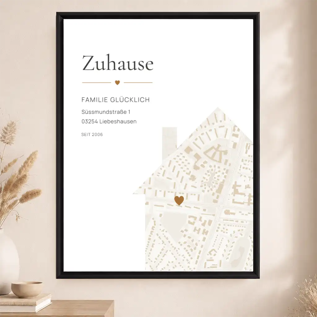 Leinwand "Zuhause"