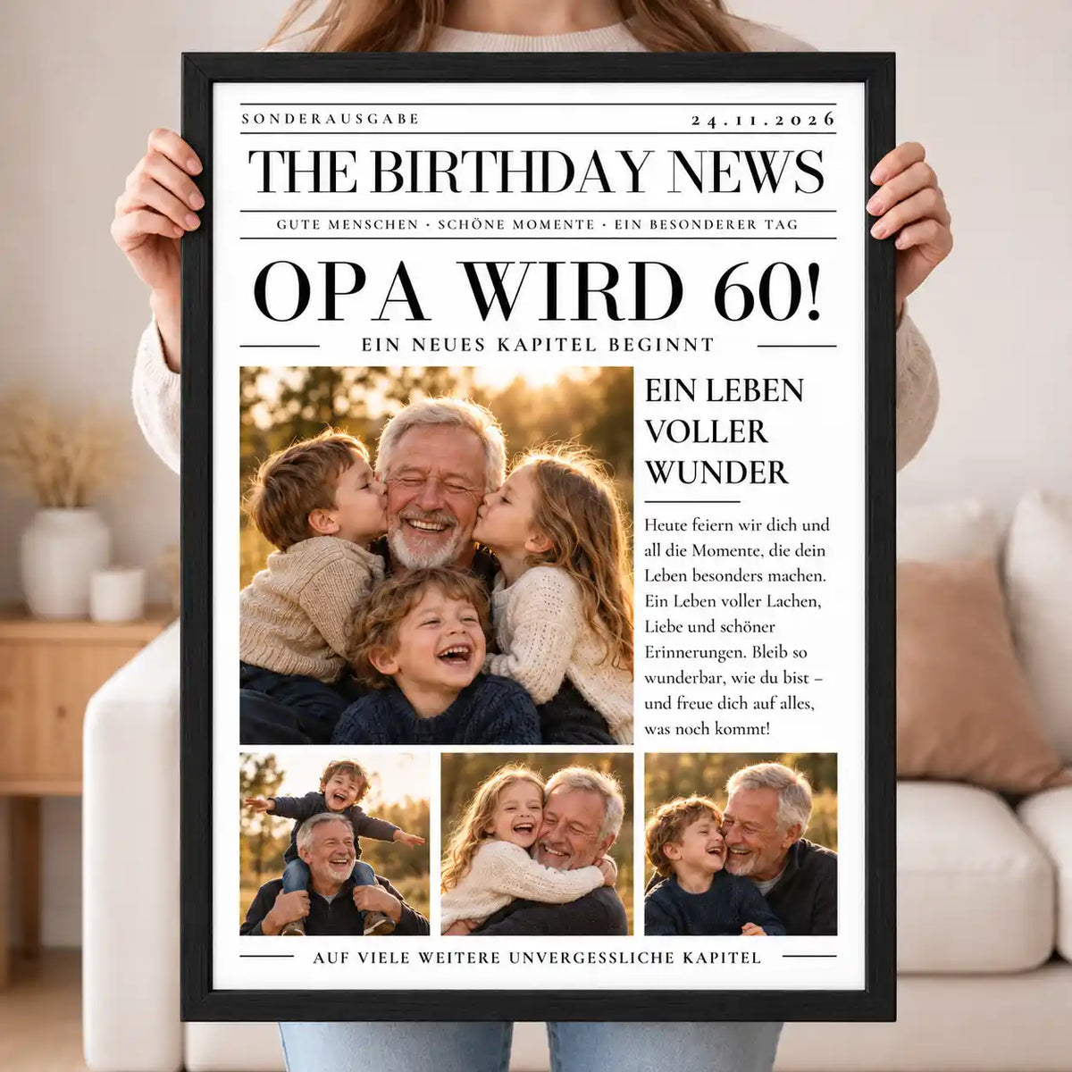 Wandbild Fotocollage "Geburtstag" #4