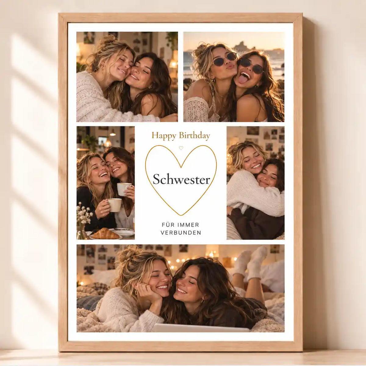 Poster Fotocollage "Geburtstag" #2