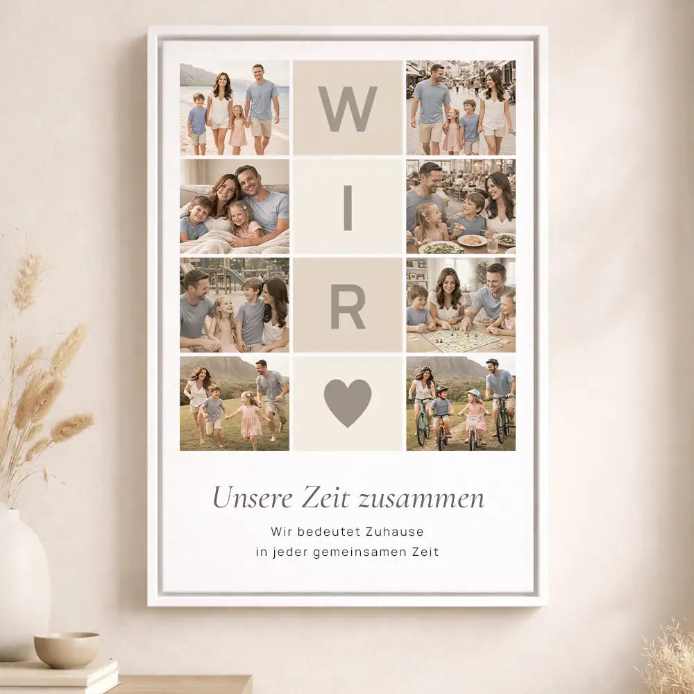 Leinwand Fotocollage "Lieblingsmoment"