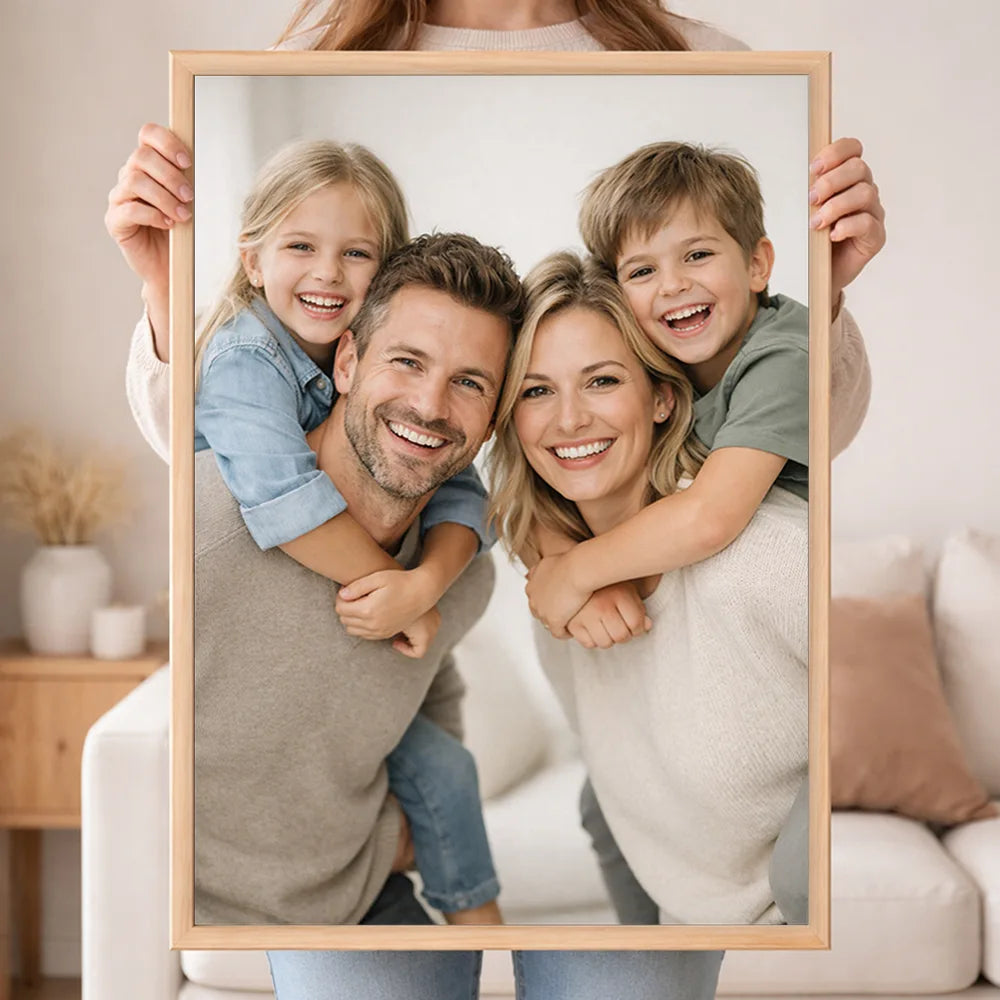 Wandbild Portrait "Dein Foto"