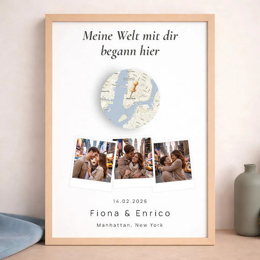 Poster "Wo alles begann" | Unsere Welt-Edition