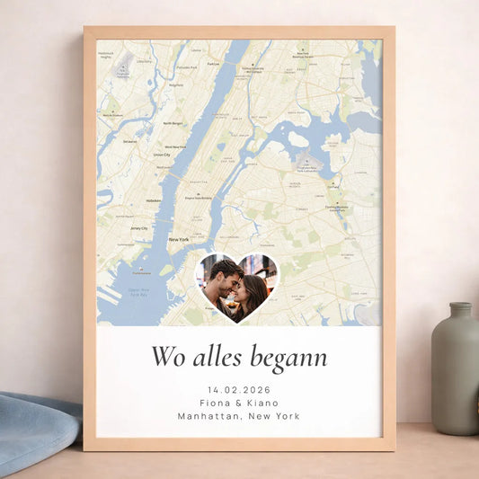 Poster "Wo alles begann" | Herz-Edition