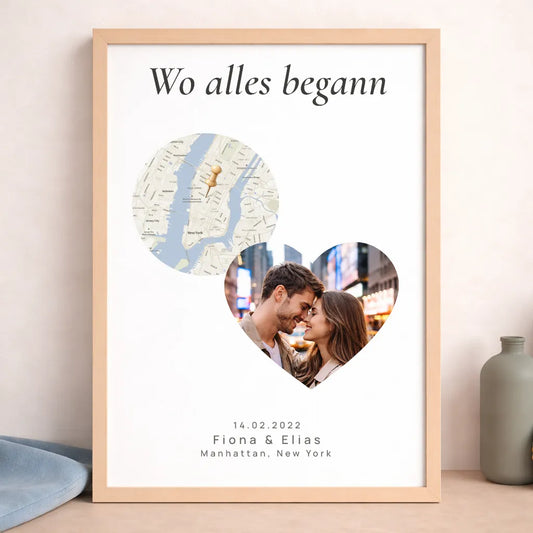 Poster "Wo alles begann" | Foto-Edition