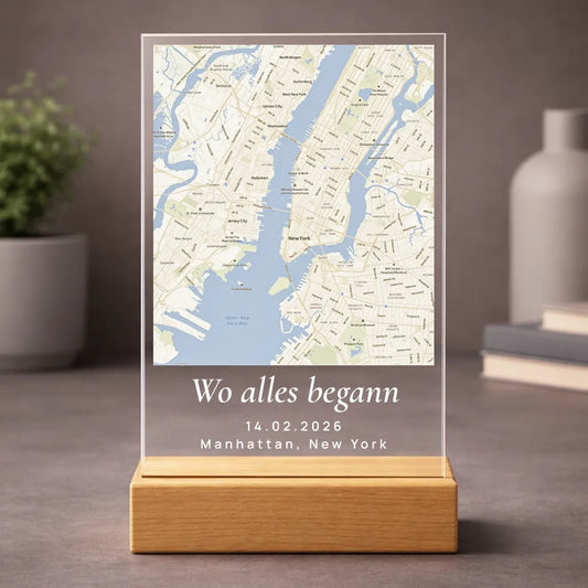 Bild auf Acrylglas "Wo alles begann" | Klassik-Edition