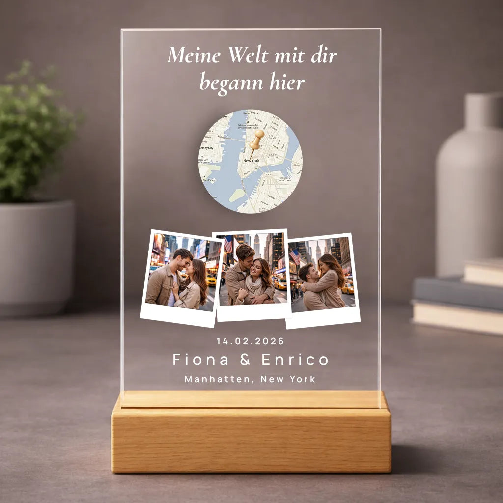 Bild auf Acrylglas "Wo alles begann" | Unsere Welt-Edition