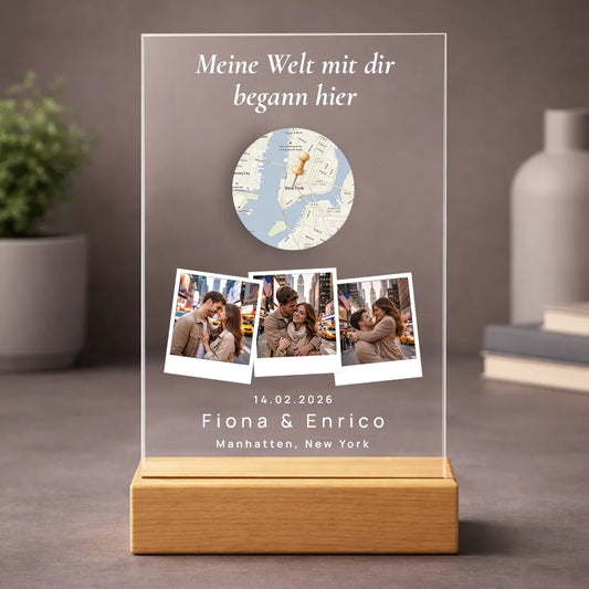 Bild auf Acrylglas "Wo alles begann" | Unsere Welt-Edition