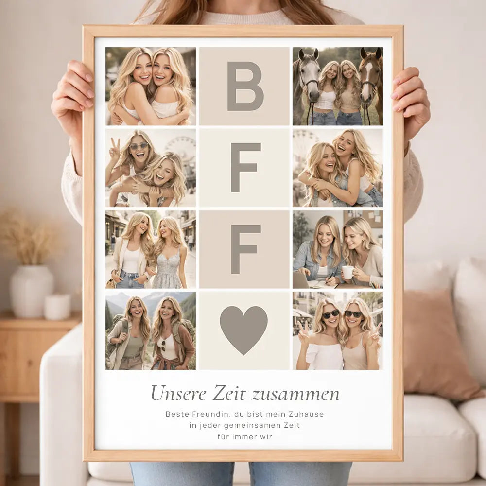 Wandbild Fotocollage "Lieblingsmomente"