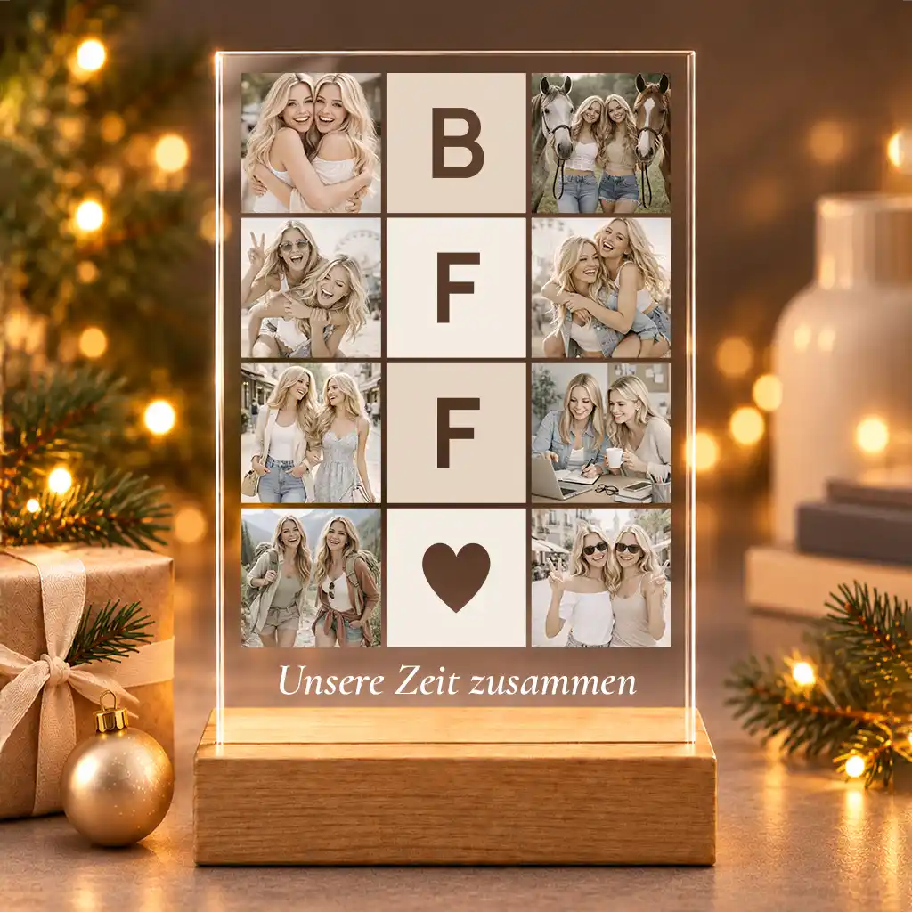 Bild auf Acrylglas Fotocollage "Lieblingsmomente Xmas 2026"
