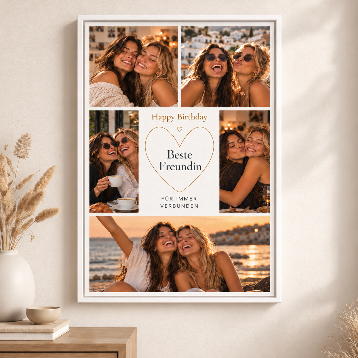Leinwand Fotocollage "Geburtstag" #2
