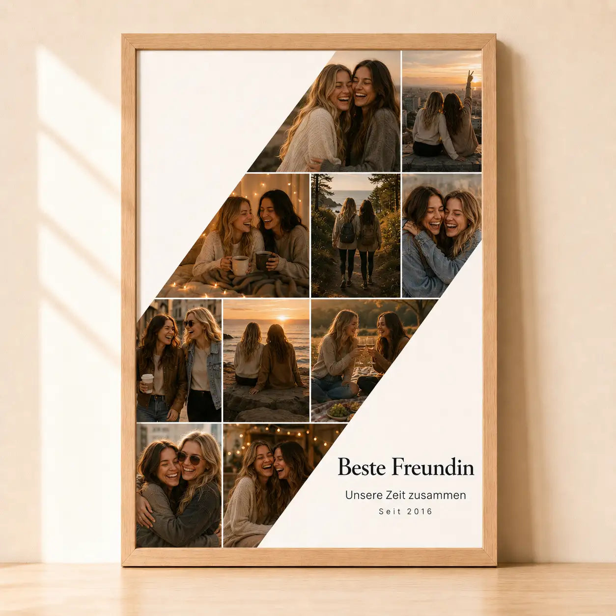 Poster Fotocollage "All die Momente" #2