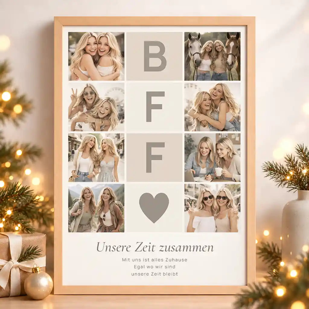 Poster Fotocollage "Lieblingsmomente Xmas 2026"