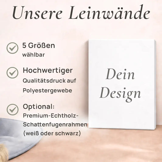 Leinwand "Wo alles begann" | Unsere Welt-Edition