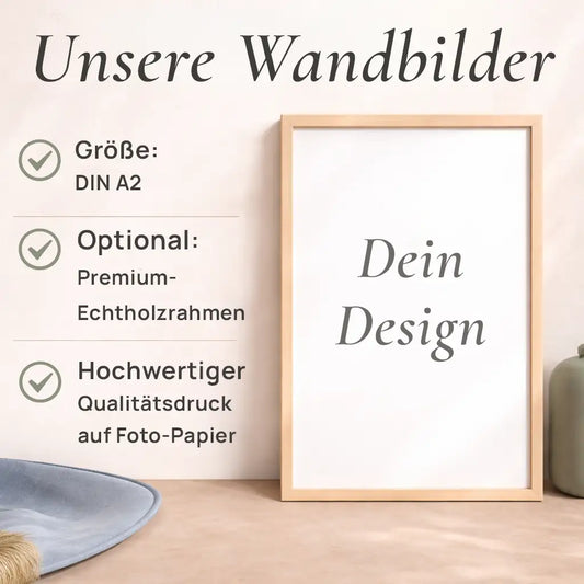 Wandbild "Wo alles begann" | Unsere Welt-Edition