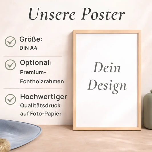 Poster "Wo alles begann" | Herzensort-Edition