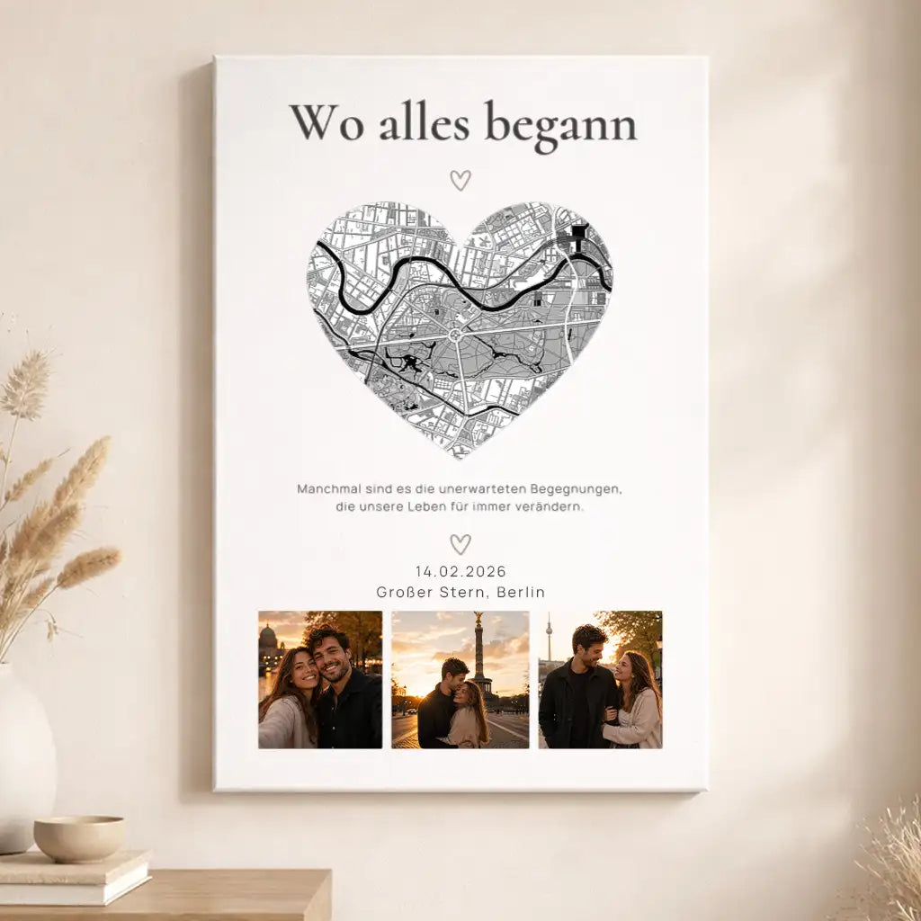 Leinwand "Wo alles begann" | Foto-Edition #3