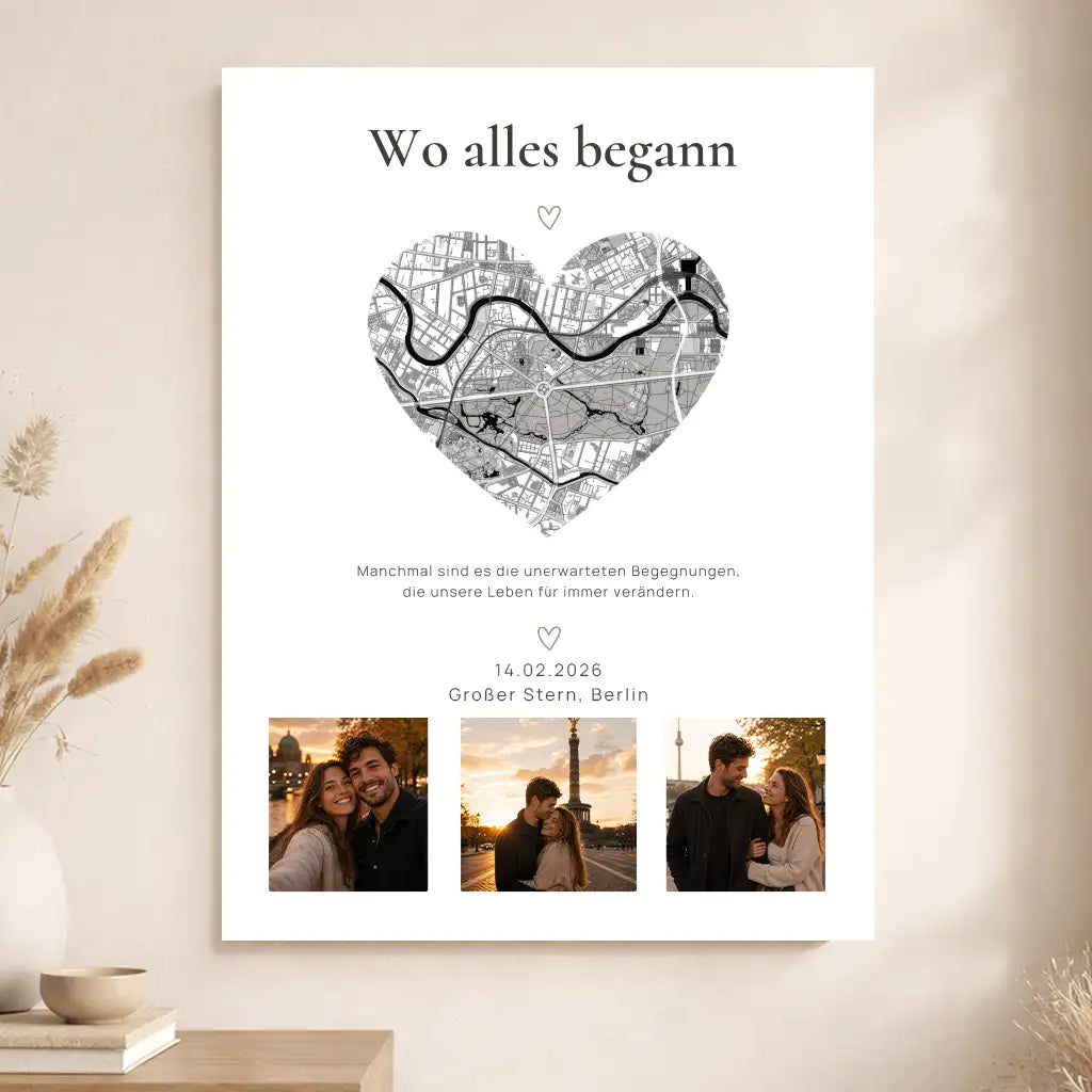 Leinwand "Wo alles begann" | Foto-Edition #3