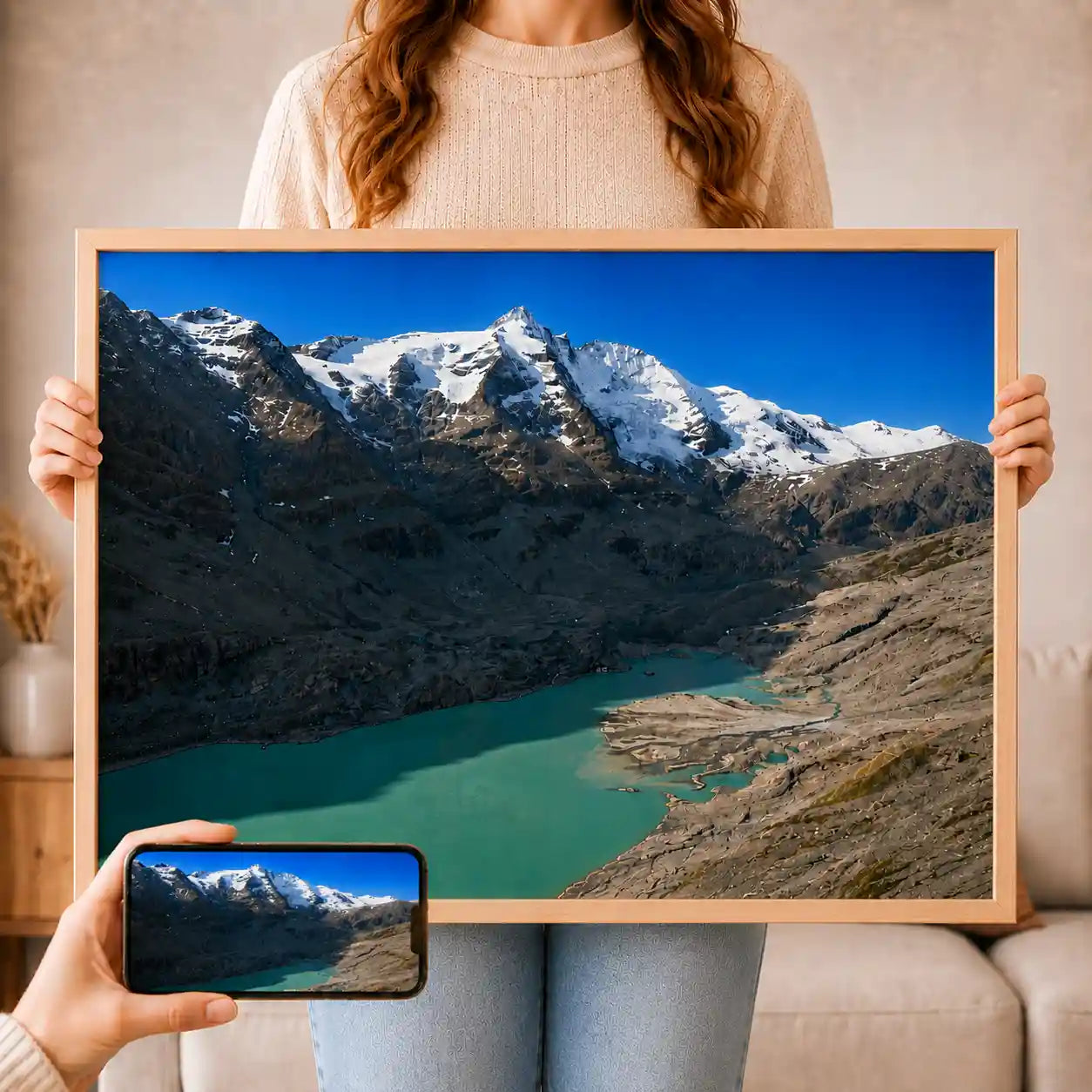 Wandbild Querformat "Deine Lieblingslandschaft"