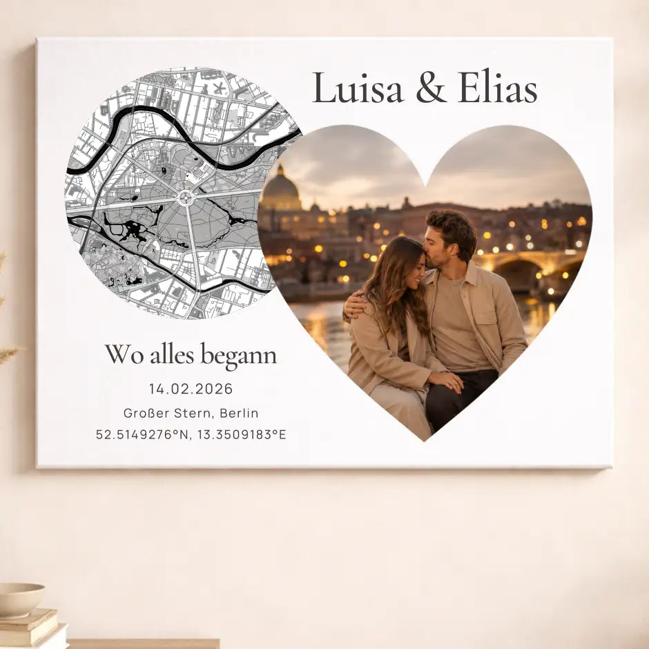 Leinwand "Wo alles begann" | Foto-Edition #2