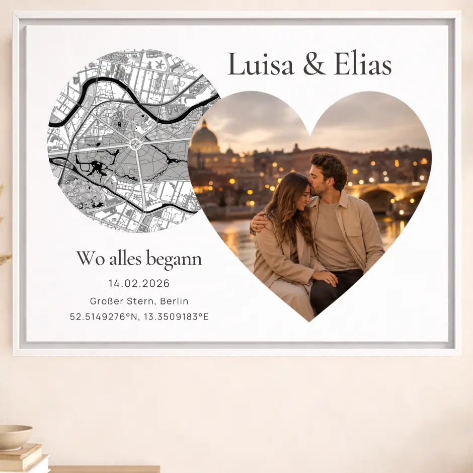 Leinwand "Wo alles begann" | Foto-Edition #2