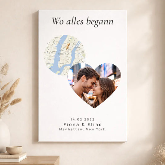 Leinwand "Wo alles begann" | Foto-Edition