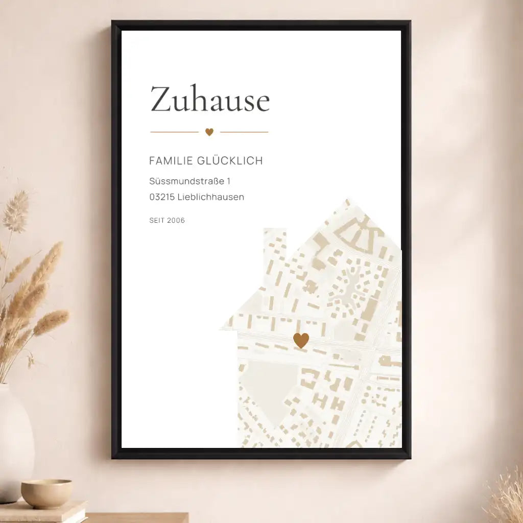 Leinwand "Zuhause"