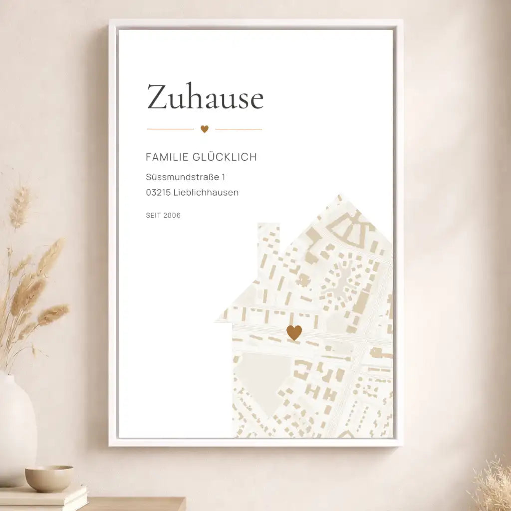 Leinwand "Zuhause"