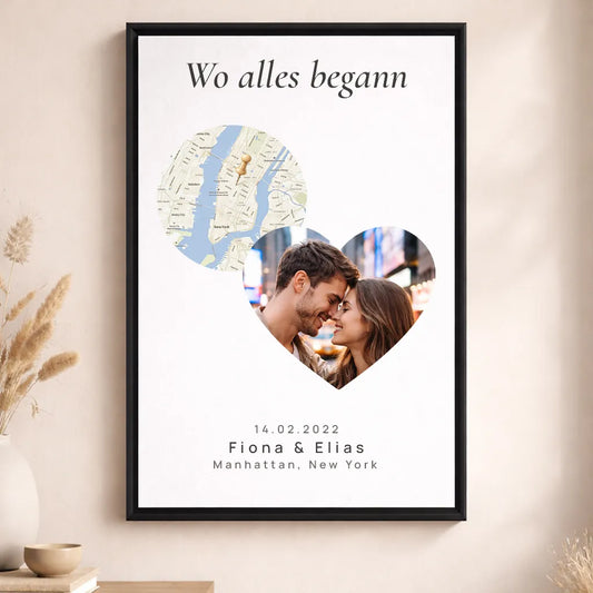 Leinwand "Wo alles begann" | Foto-Edition