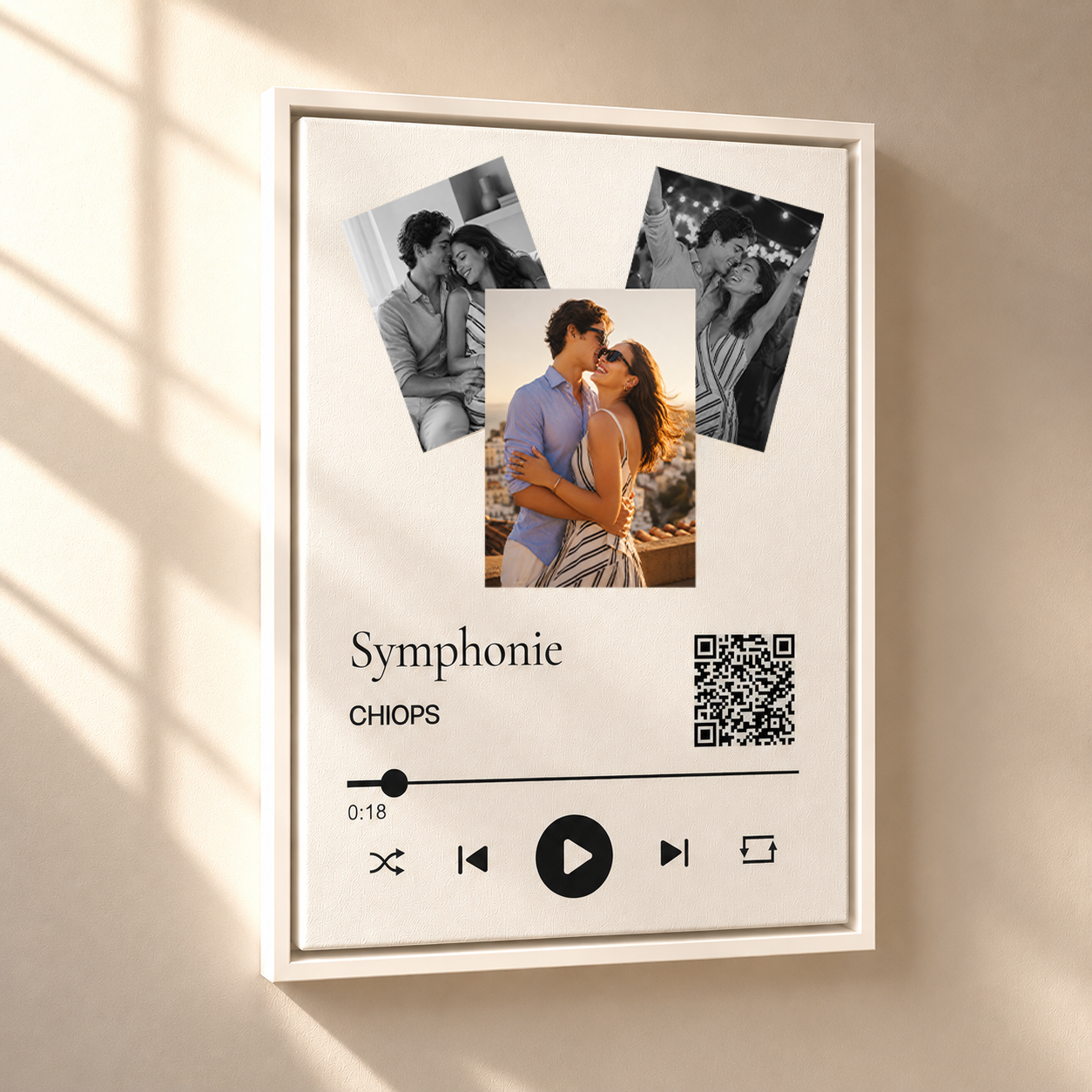 Leinwand „Unser Lied"