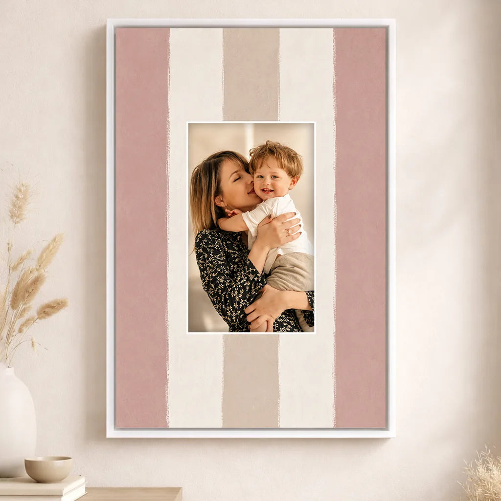 Leinwand Passepartout "Dein Foto"
