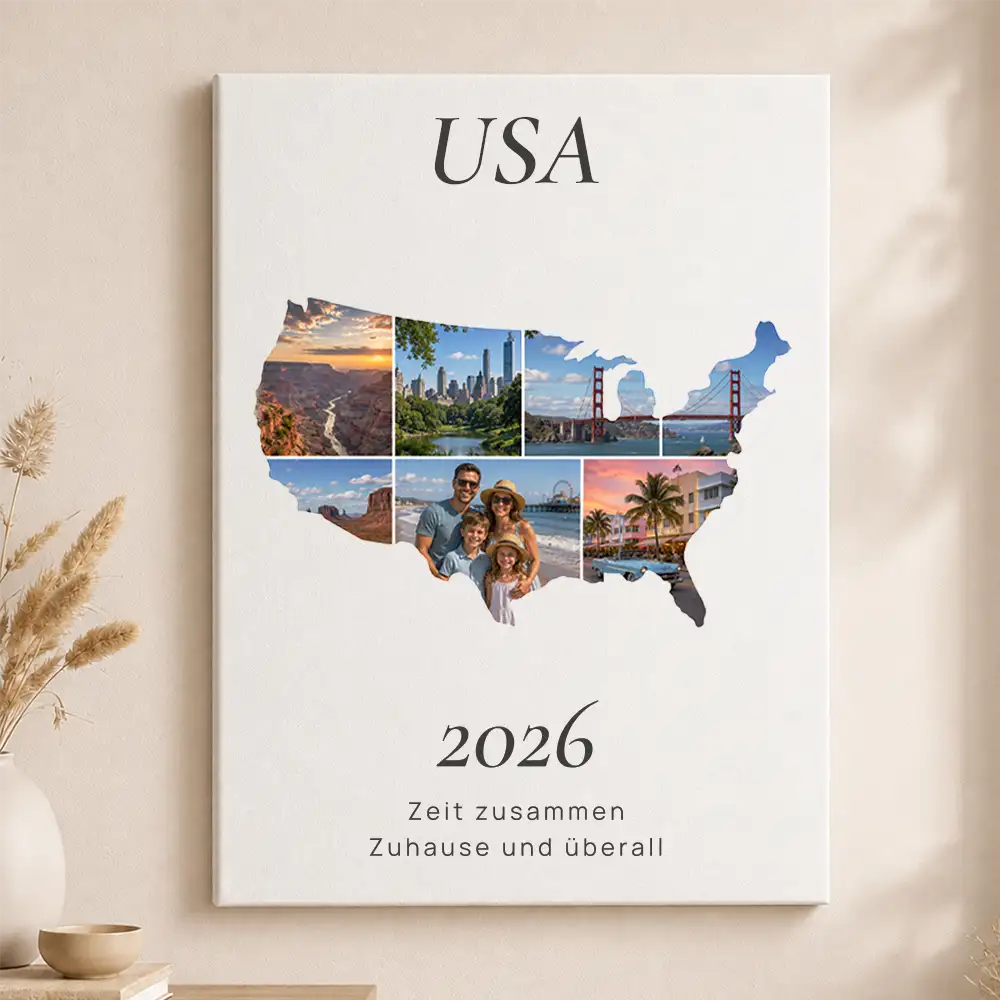 Leinwand "Reisemomente" | USA-Edition