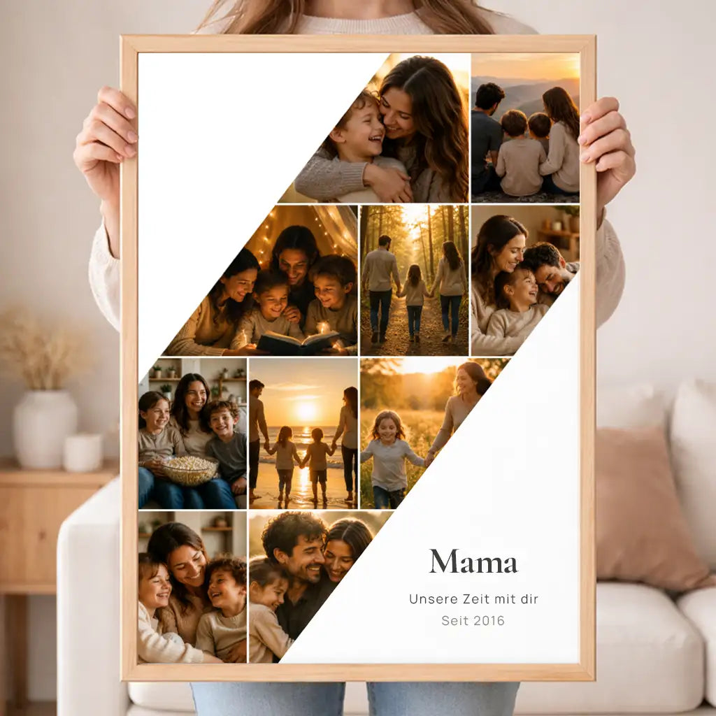 Wandbild Fotocollage "All die Momente #2"