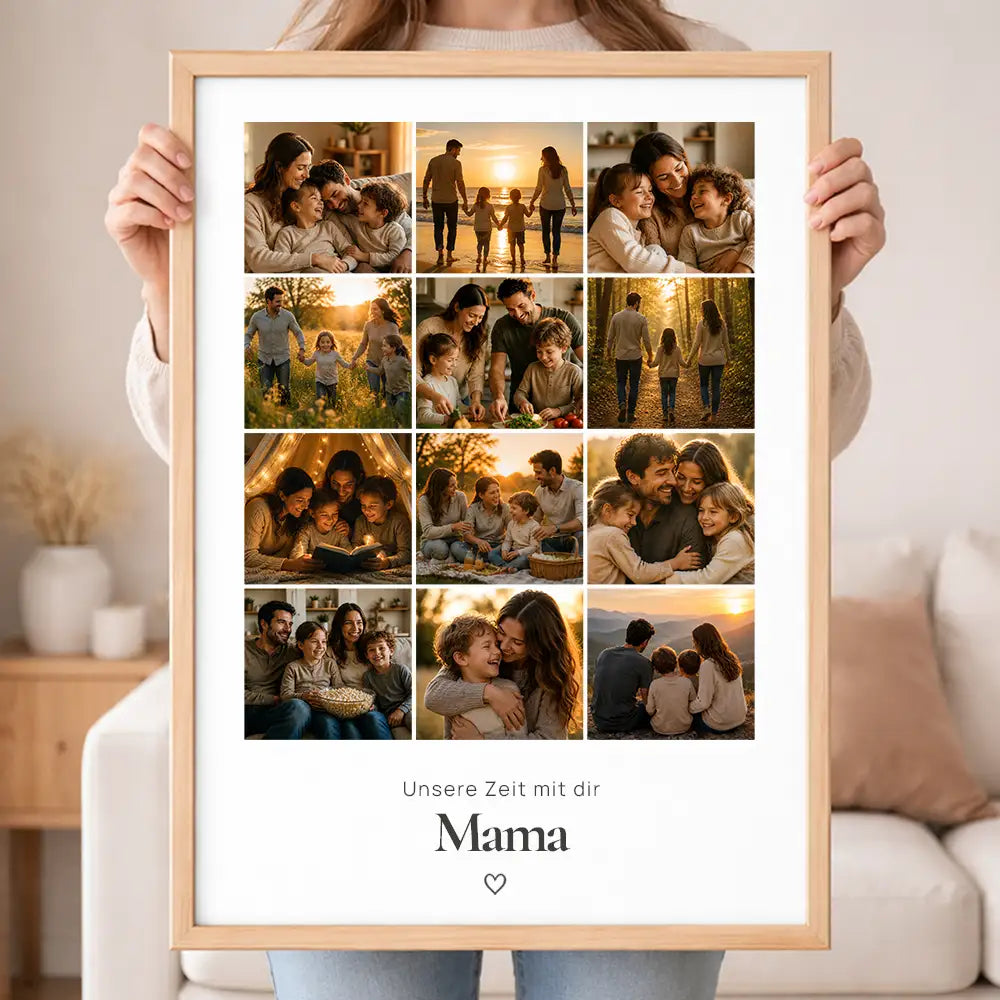Wandbild Fotocollage "Glücksmomente #2"