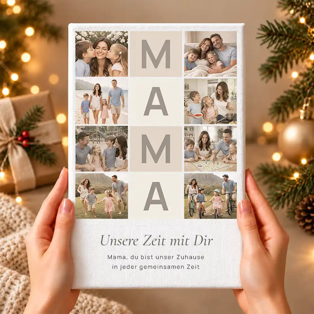 Leinwand Fotocollage "Lieblingsmomente Xmas 2026"
