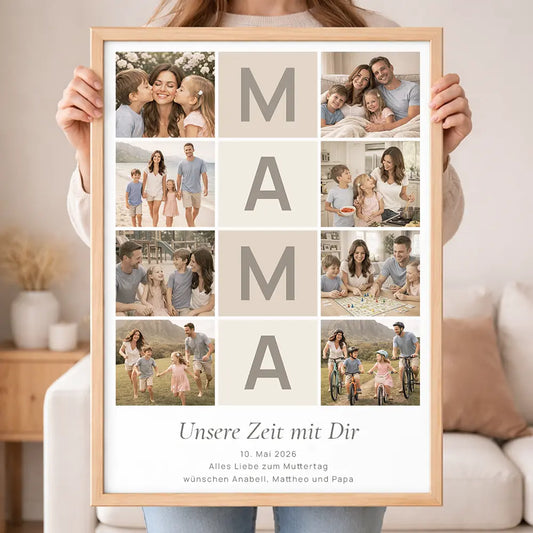 Wandbild Fotocollage "Lieblingsmomente"