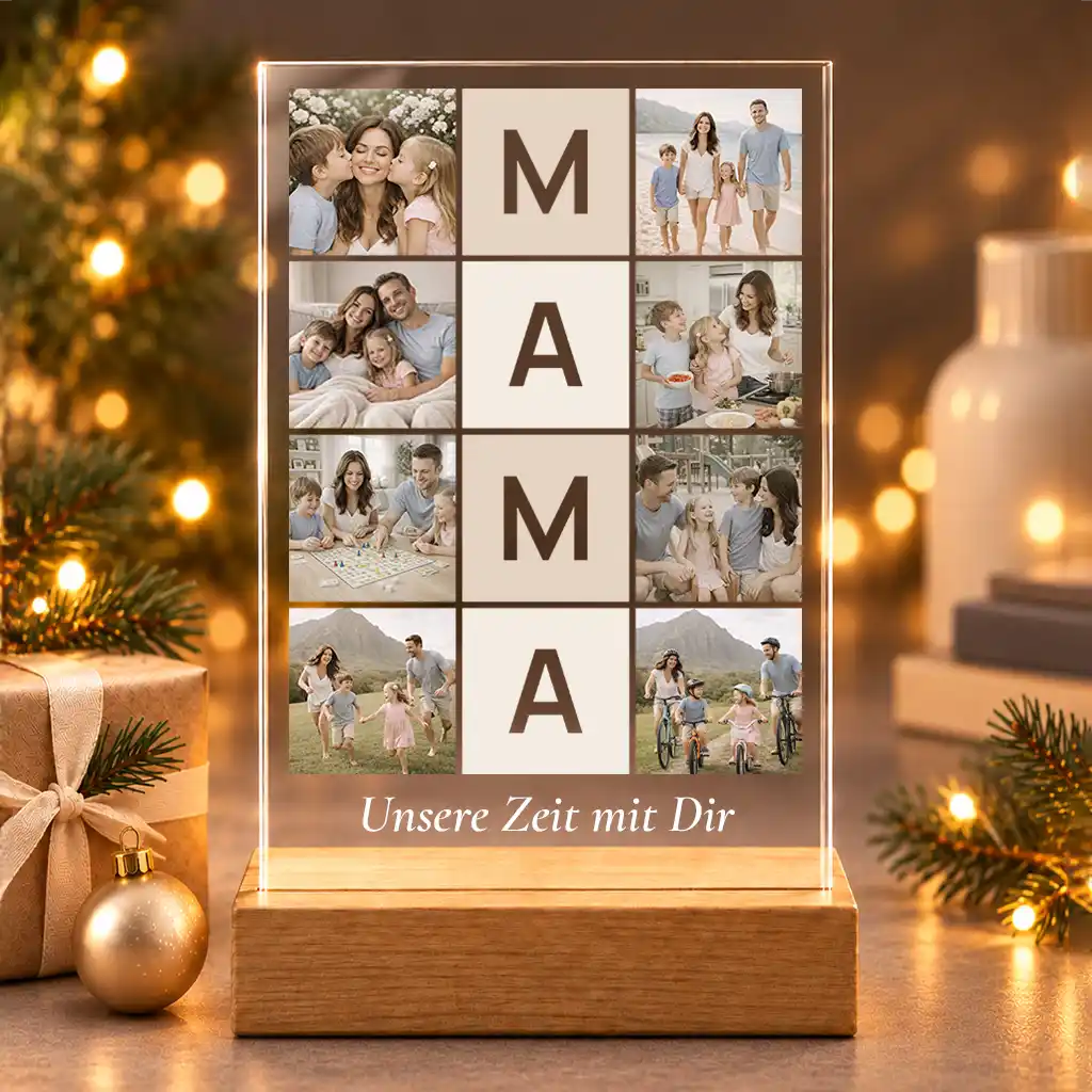Bild auf Acrylglas Fotocollage "Lieblingsmomente Xmas 2026"