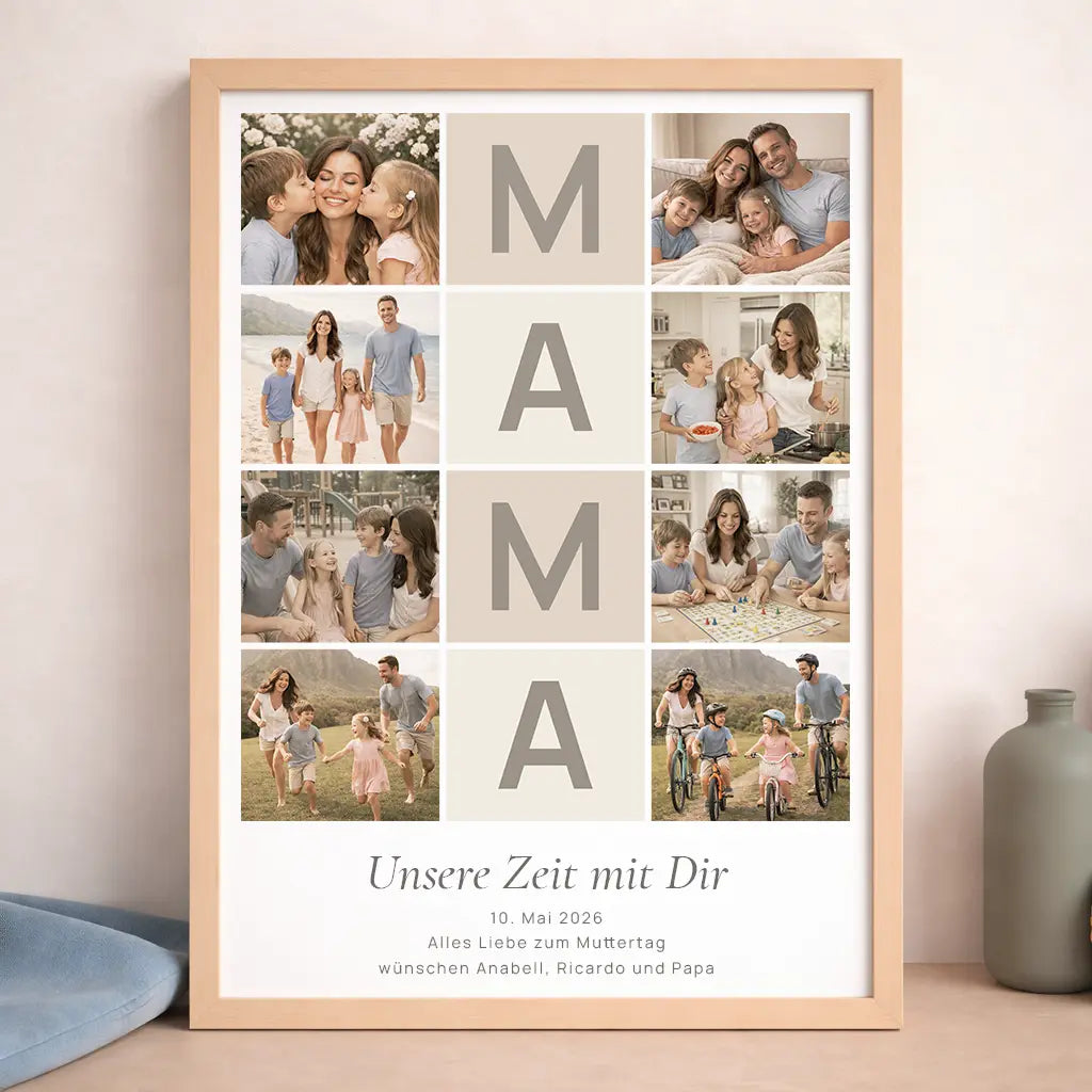 Poster Fotocollage "Lieblingsmomente"