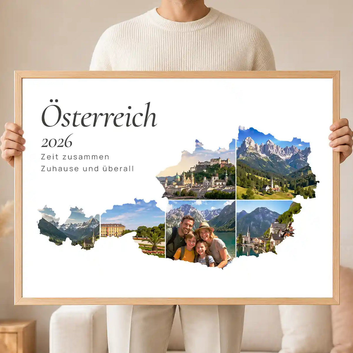 Wandbild "Reisemomente" | Länder-Edition - Querformat