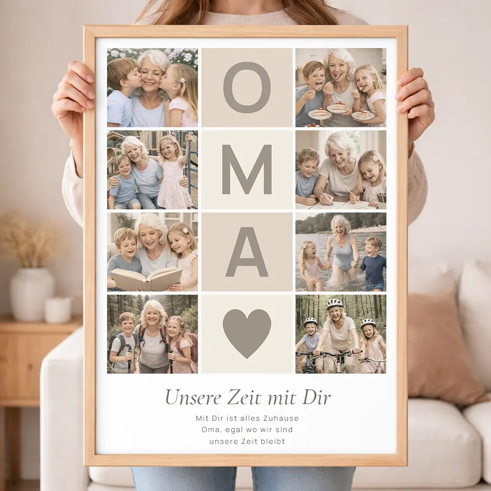 Wandbild Fotocollage "Lieblingsmomente"
