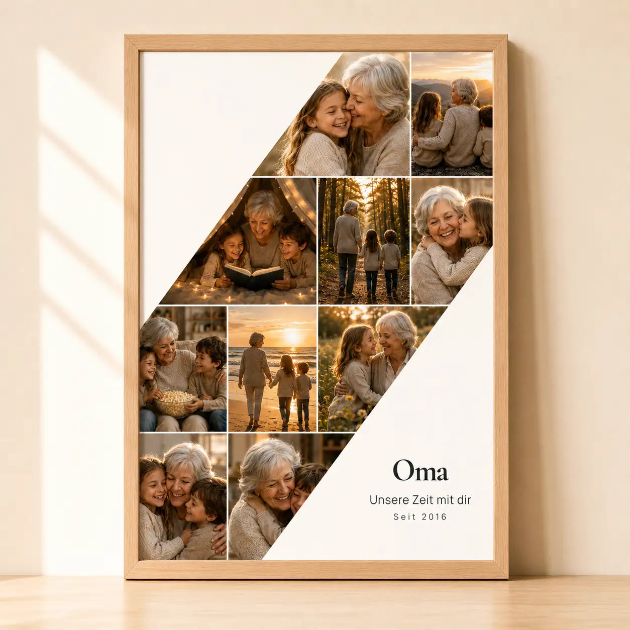 Poster Fotocollage "All die Momente" #2