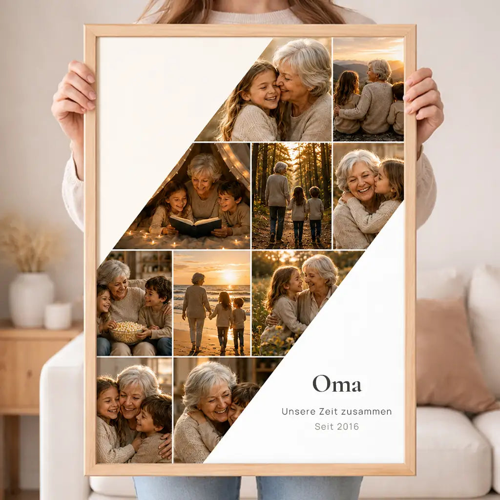 Wandbild Fotocollage "All die Momente #2"