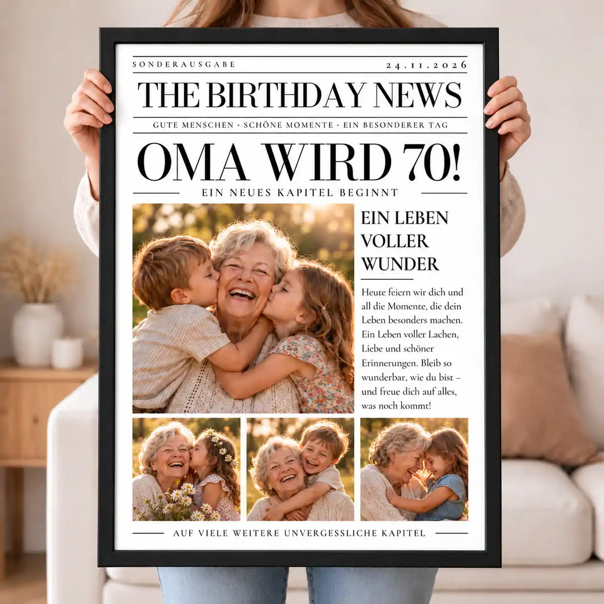 Wandbild Fotocollage "Geburtstag" #4