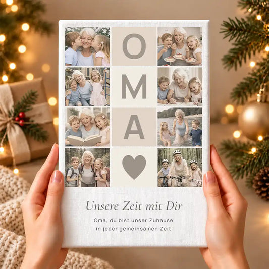 Leinwand Fotocollage "Lieblingsmomente Xmas 2026"