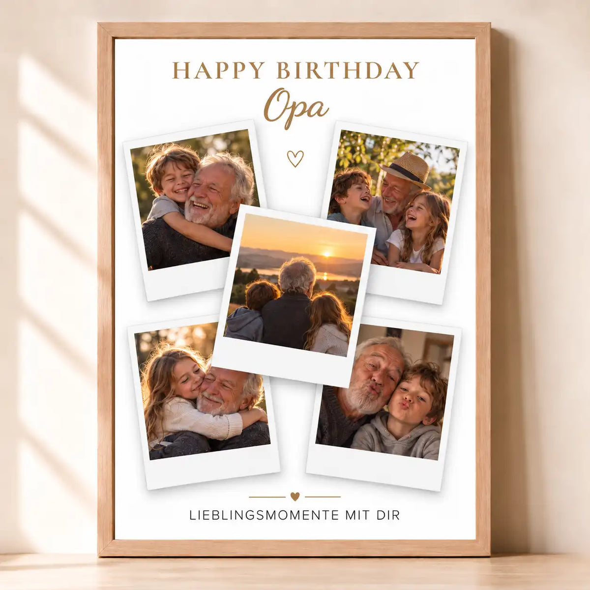 Poster Fotocollage "Geburtstag" #3