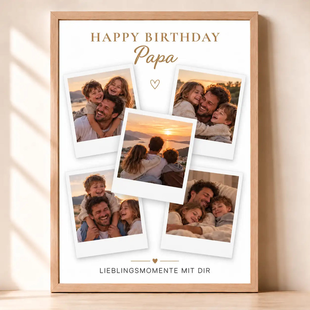 Poster Fotocollage "Geburtstag" #3