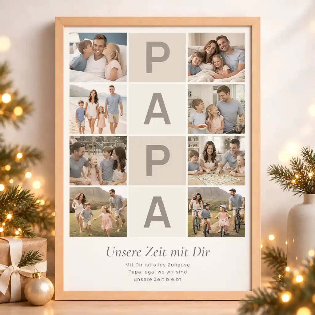 Poster Fotocollage "Lieblingsmomente Xmas 2026"