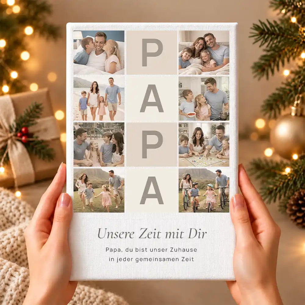 Leinwand Fotocollage "Lieblingsmomente Xmas 2026"