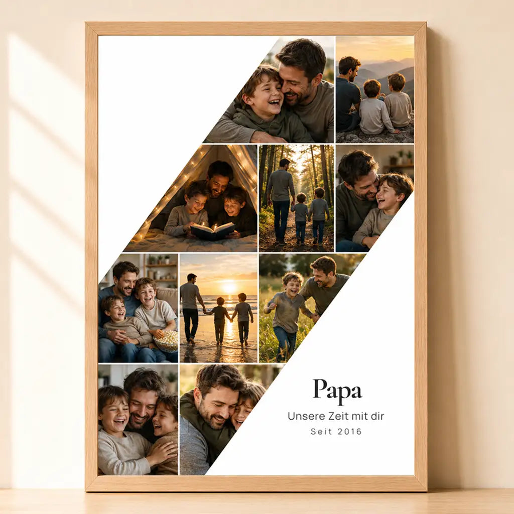 Poster Fotocollage "All die Momente" #2