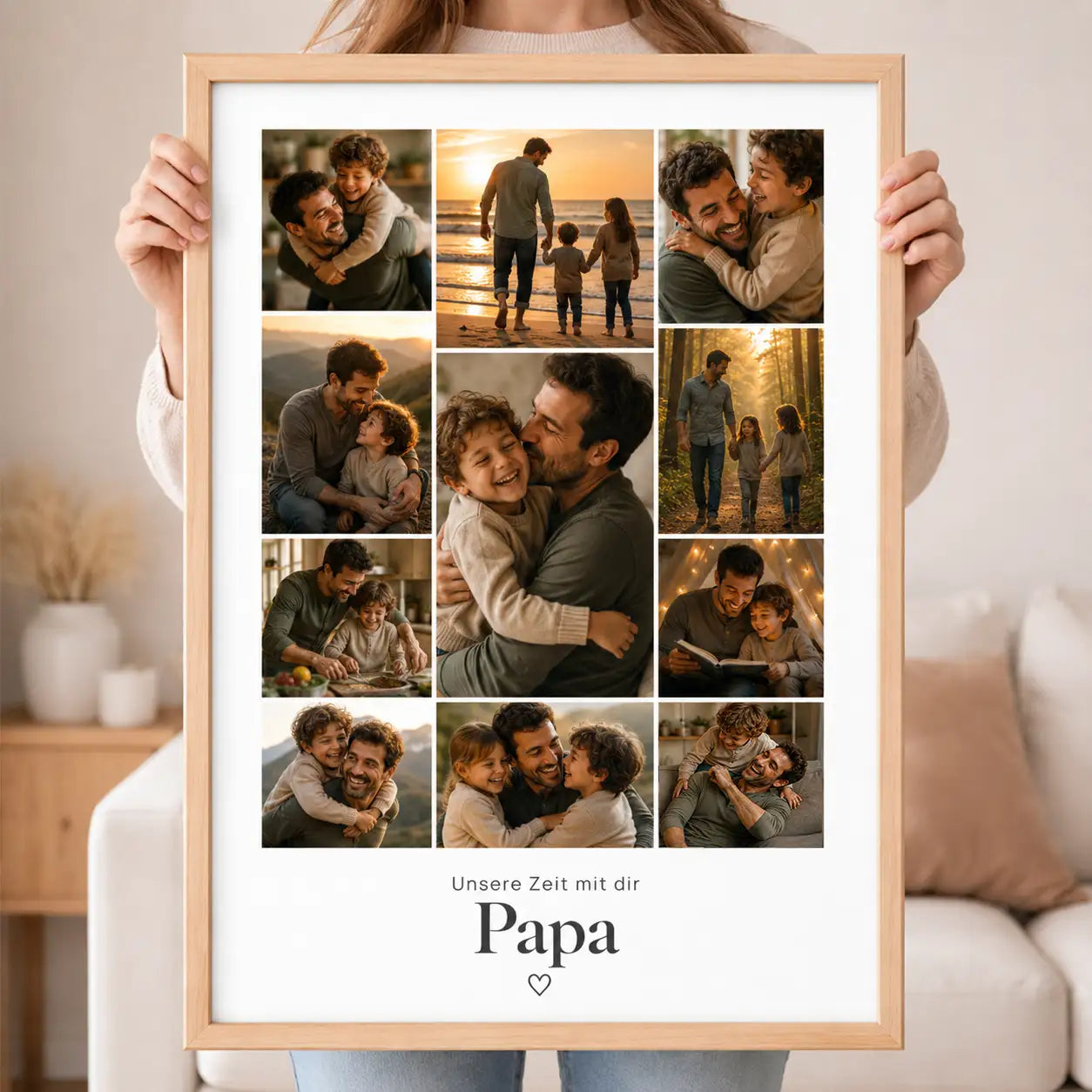 Wandbild Fotocollage "Glücksmomente #2"