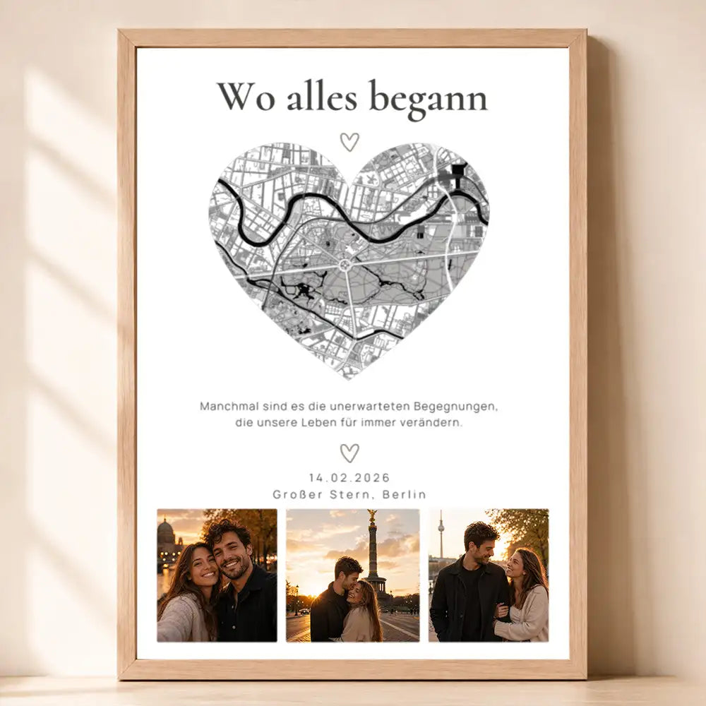 Poster "Wo alles begann" | Foto-Edition #3